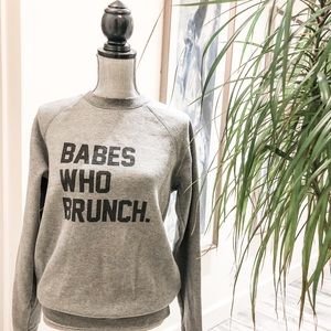 ❤️ Babes who brunch ❤️ crewneck sweatshirt